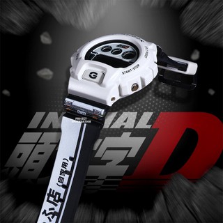 G Shock X INITIAL D Kereta Jam G Shock DW6900 手表 Custom Jam G Shock