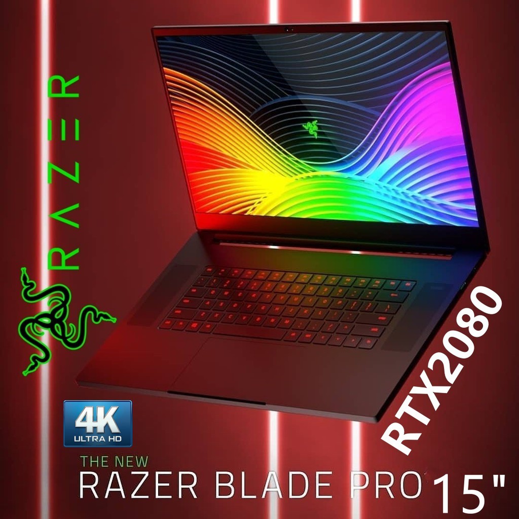 Razer Blade 15 Core I7 9750h 6 Core Nvidia Geforce Rtx 80 Max Q 15 6 4k Oled Touch 16gb 512gb Shopee Malaysia