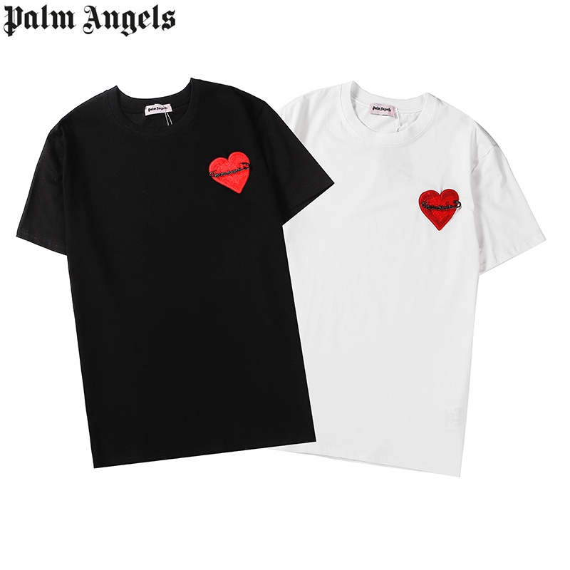 red love heart t shirt