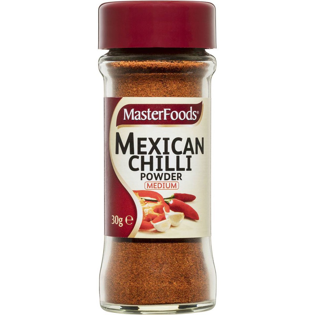 SPICE MasterFoods Mexican Chili Powder Medium 30g RATATOO GROCER Shopee Malaysia