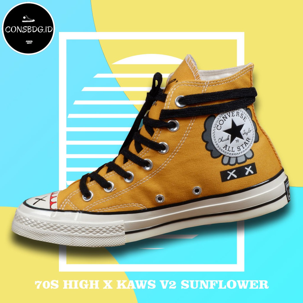 converse 70s kaws
