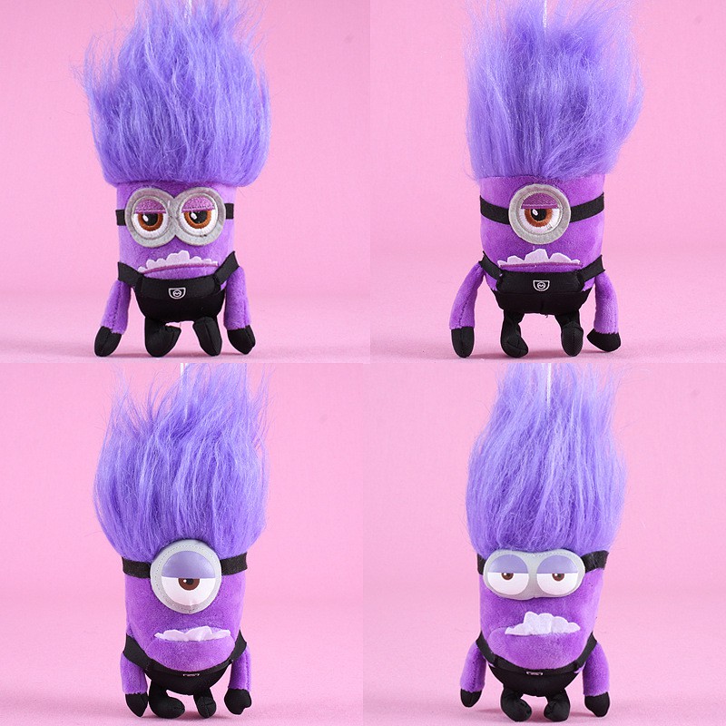 purple minion plush