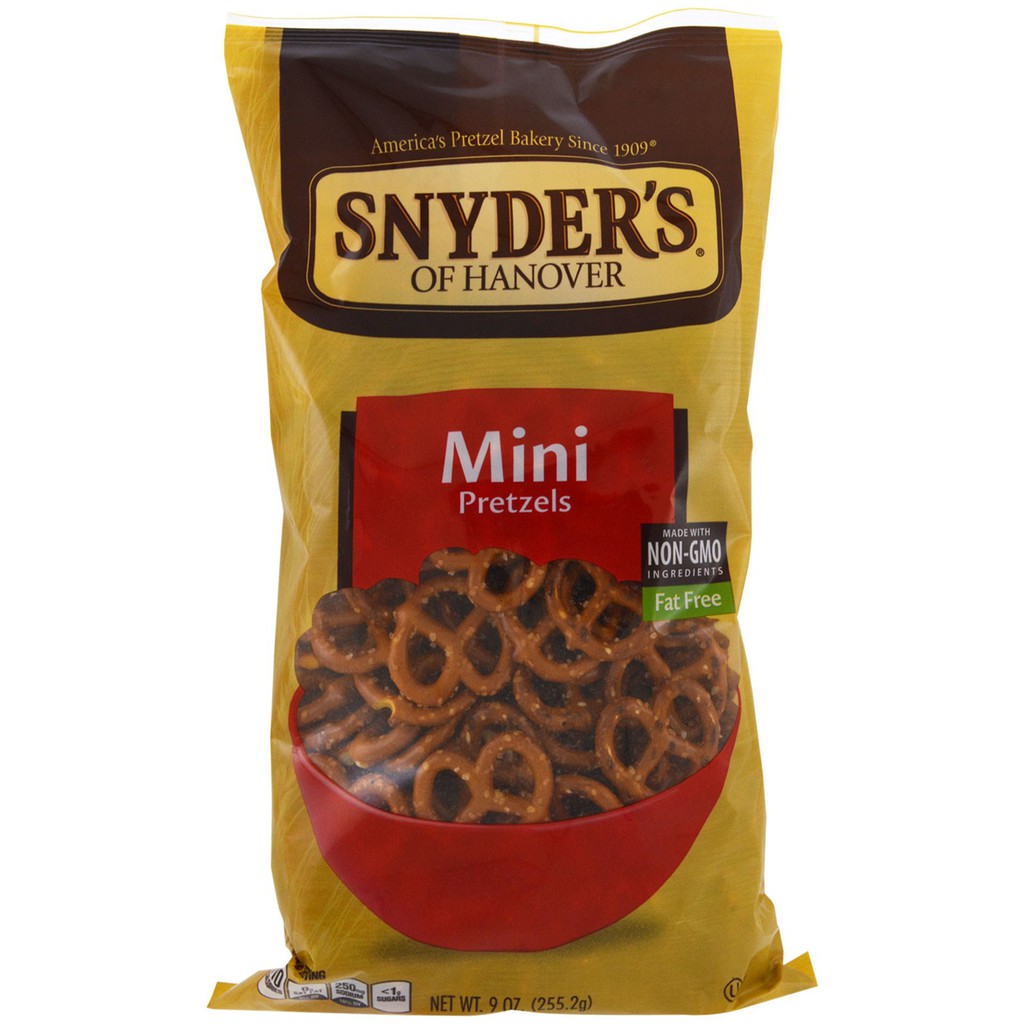 Snyder's Pretzel Mini Twist 255g (HALAL) Shopee Malaysia