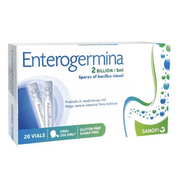 SANOFI ENTEROGERMINA 2B/5ML ORAL SUSPENSION 20S EXP01/2023 | Shopee ...