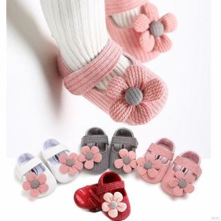 [SKIC]Kids Girls Flower Design Anti-Slip Casual Walking Shoes Children Soft Soled Sneakers