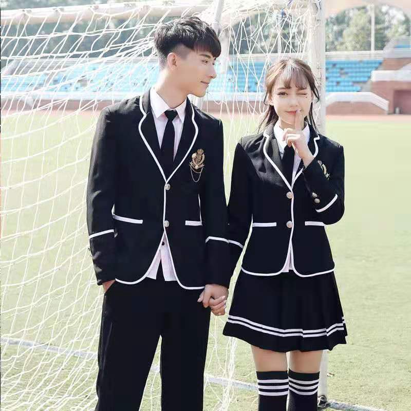 Jk Uniform School Uniform School Korean Female British Suit Jk Uniform Shopee Malaysia