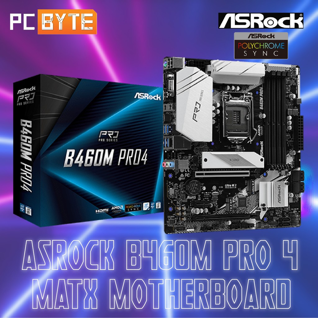 Asrock B460m Pro4 Motherboard Specifications On