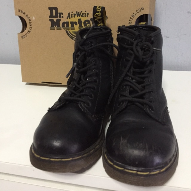 Price Reduced Authentic Dr Martens Boots For Kids Shopee Malaysia