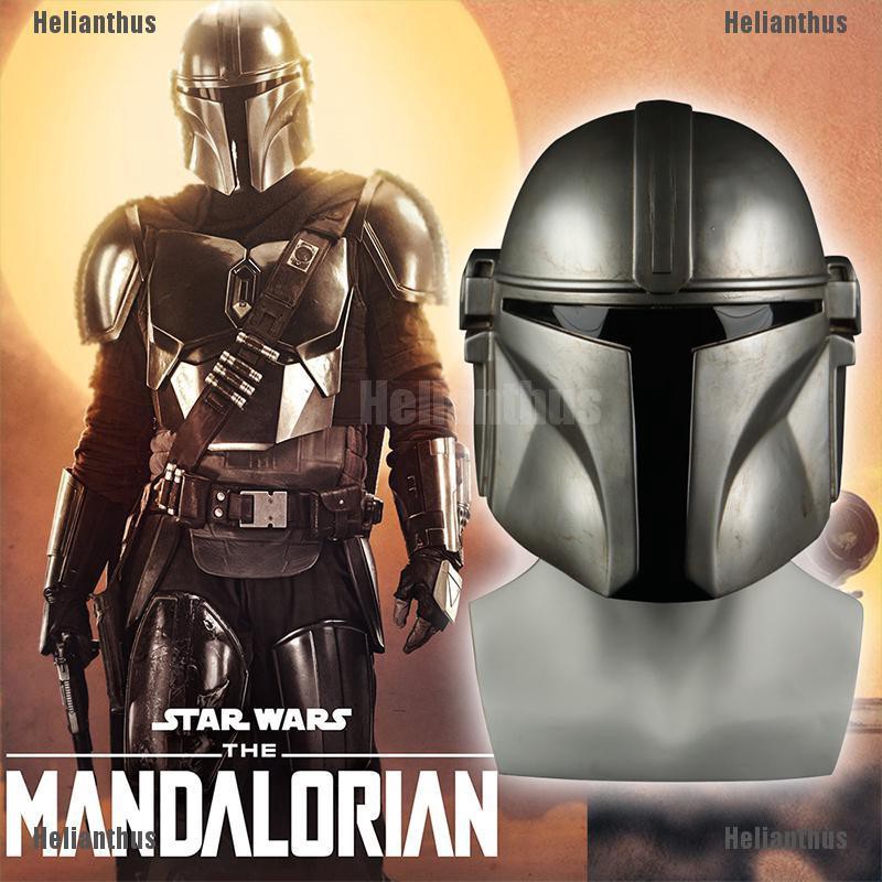 Mandalorian Mask Cosplay Jedi Helmet Mask Mandalorian Full Face PVC Masks