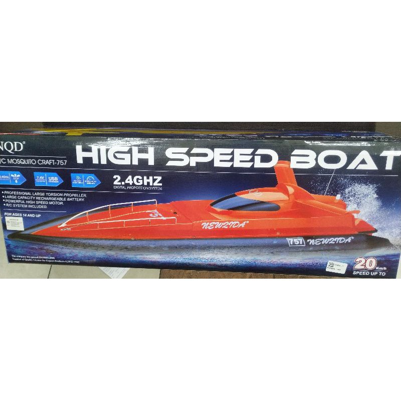 757 nqd rc boat