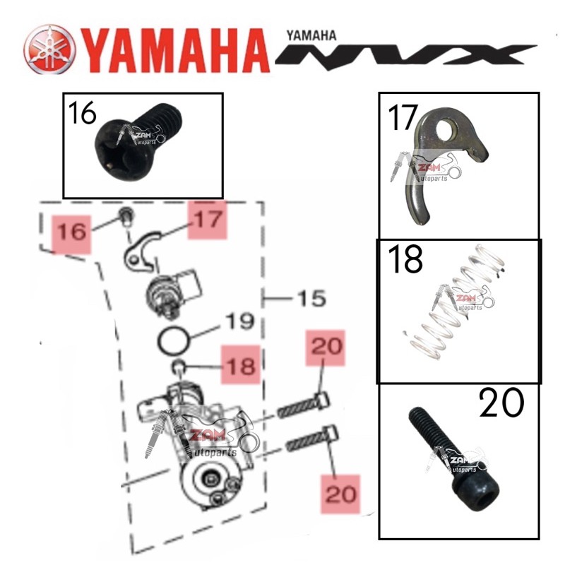 ???? Original Yamaha Indonesia Sub-Throttle Body for NVX 155 / Aerox 155 |  Shopee Malaysia