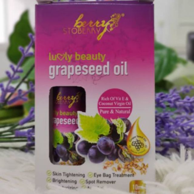 LUVLY BEAUTY GRAPESEED OIL Shopee Malaysia