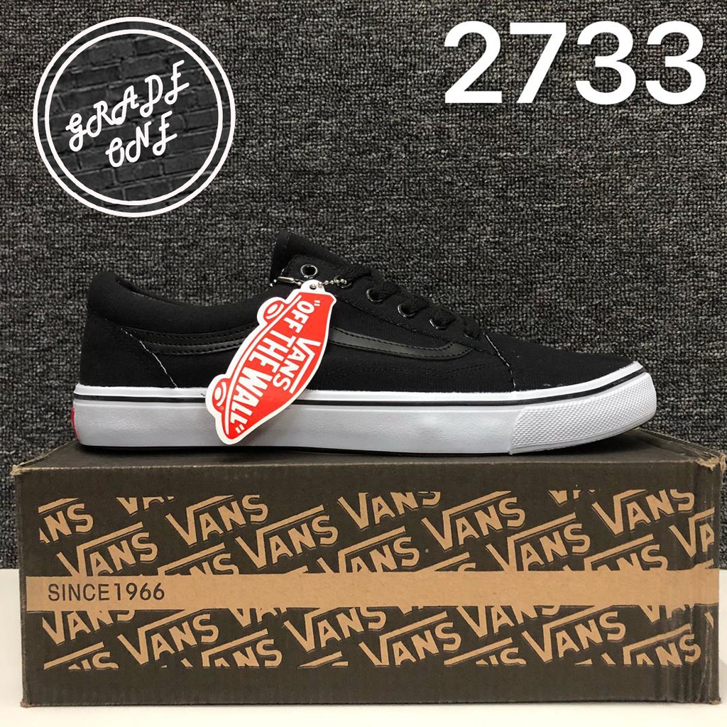 Stock Clearance Vans Old Skool Sneakers Kasut Vans Old Skool Black Shopee Malaysia