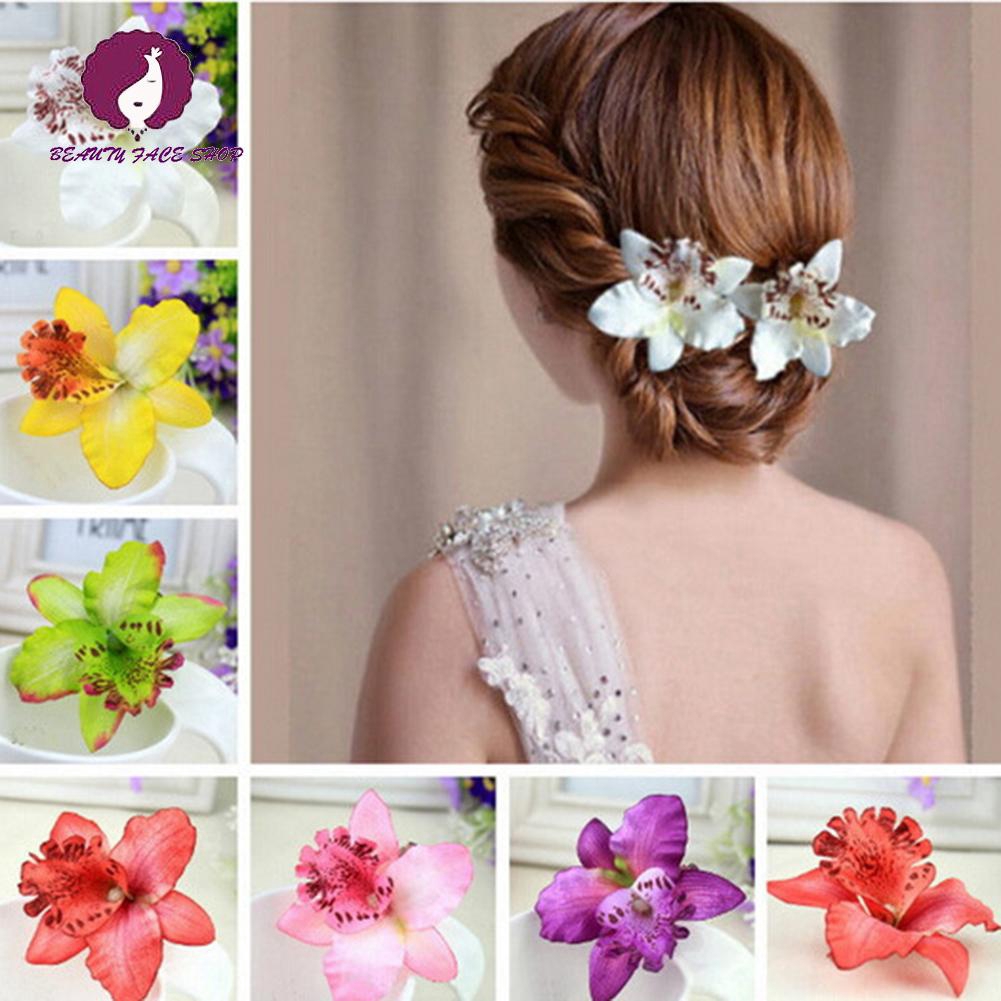 Cute Artificial Flowers Hairpins Girls Hair Accessories Ornaments