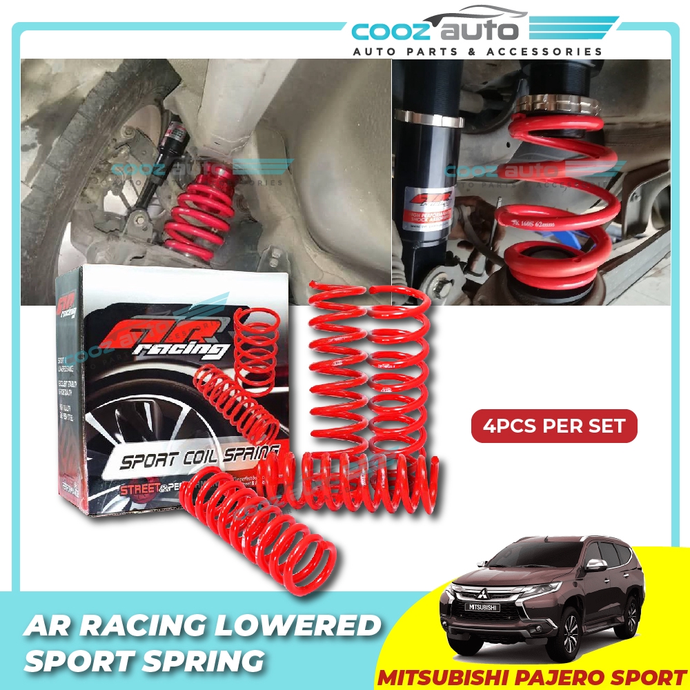 Mitsubishi Pajero Sport Ar Racing Lowered Sport Coil Spring Shopee Malaysia