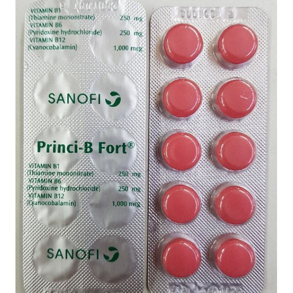 Buy Princi B Fort Vitamin B1 B6 B12 Tablets 10 S Exp 11 22 Seetracker Malaysia