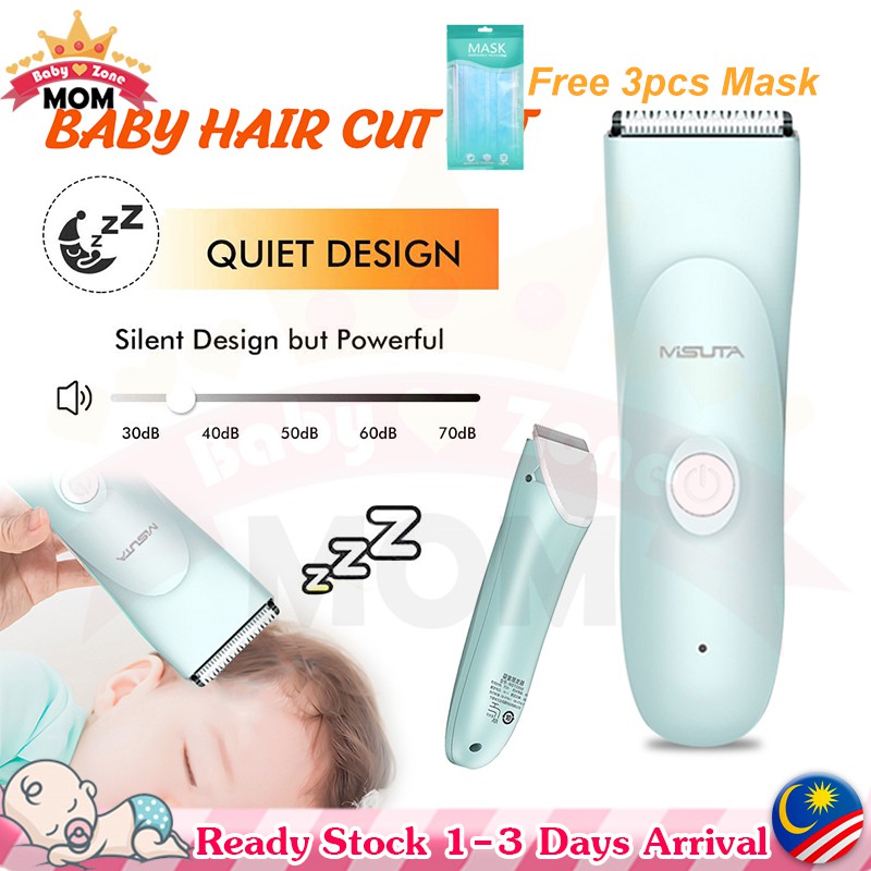 Electric Hair Trimmer For Kids Baby Children USB Rechargeable ...