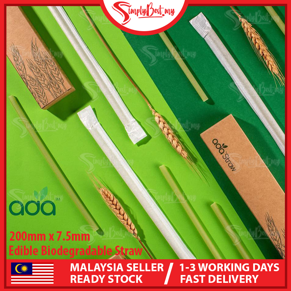 SIMPLYBEST ADA Premium Eco Friendly Biodegradable Rice Straw Edible