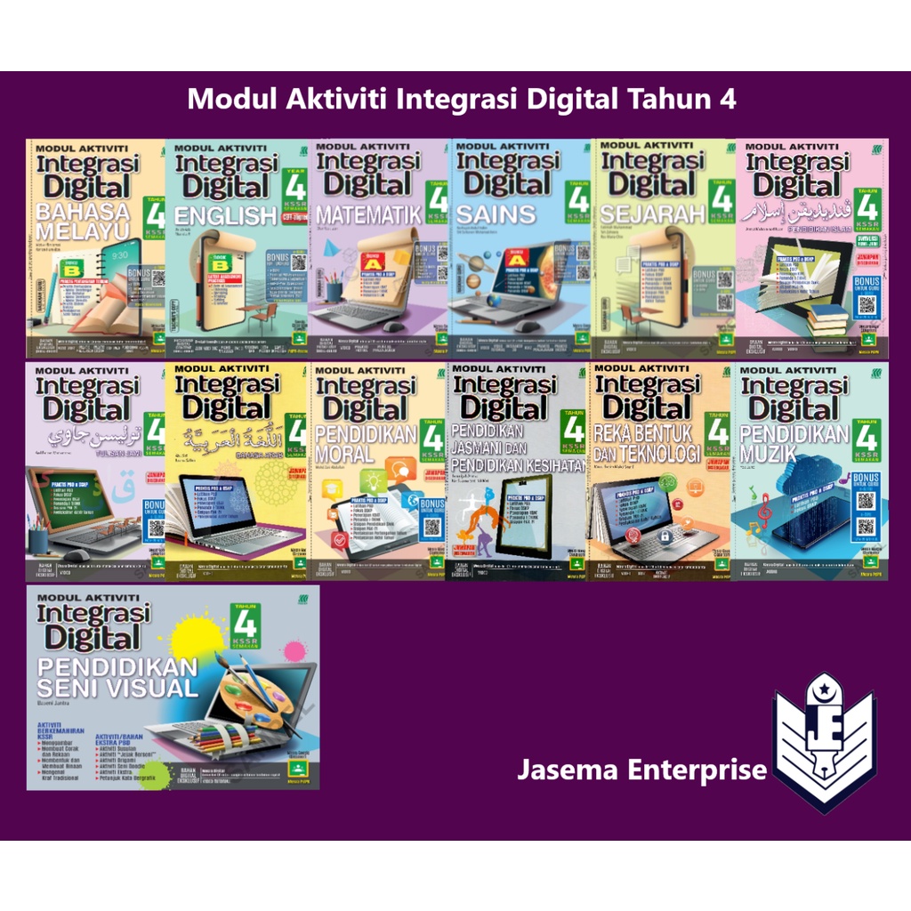 Modul Aktiviti Integrasi Digital Tahun 4 BM  English  Matematik