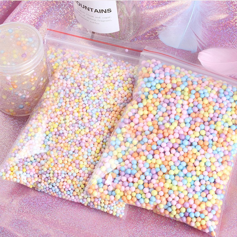 Hot New Assorted Colors Polystyrene Styrofoam Foam Filler Beads Balls Crafts