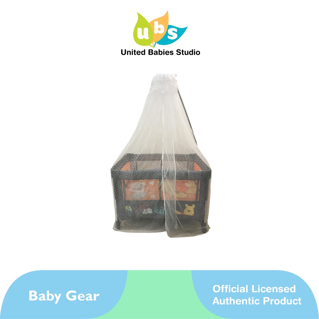 Disney Winnie The Pooh Playpen Canopy Mosquito Net Shopee Malaysia