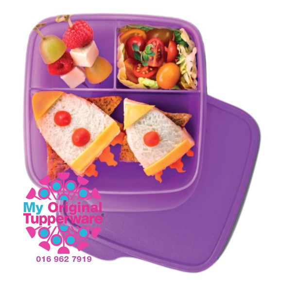 Original Tupperware Lollitup Lunchbox 550ml Shopee Malaysia