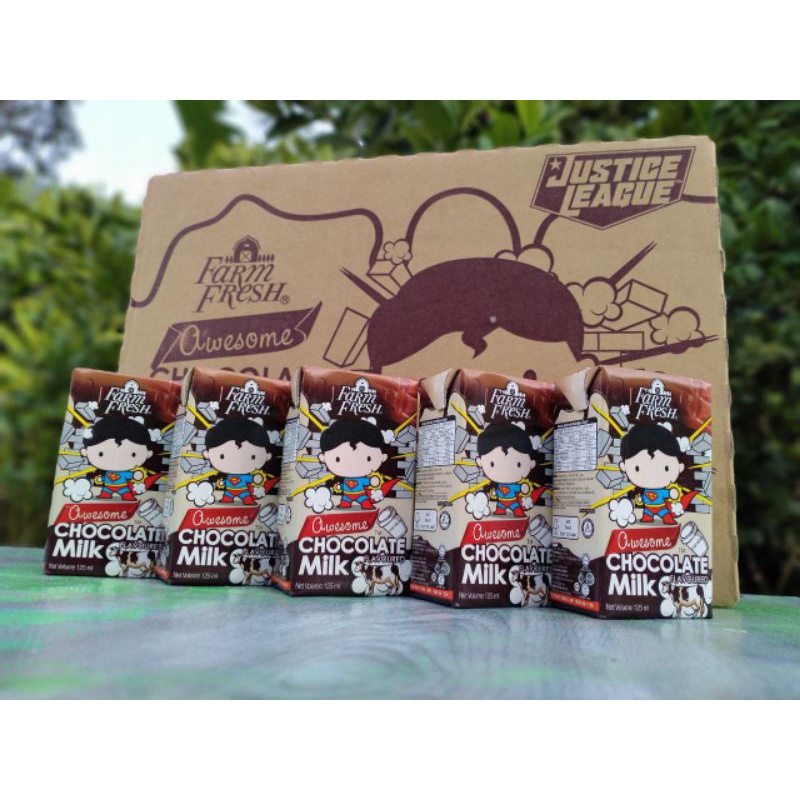 Susu Chocolate Farm Fresh UHT 125ml (32pcs) Shopee Malaysia