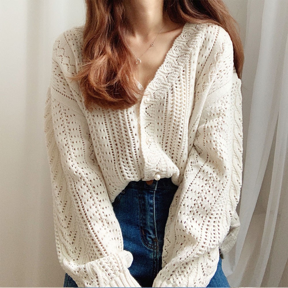 lace sweater cardigan