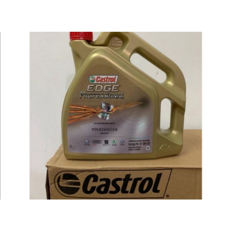 P017F0C00 Castrol EDGE Professional Longlife 3 5W30 fully synthetic engine oil(4 liter