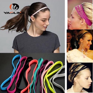 YAOLING Multicolor elastic yoga fitness sports headband non-slip headband elastic headband headband