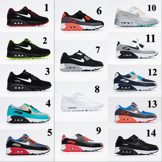 nike air max 90 all colours online -