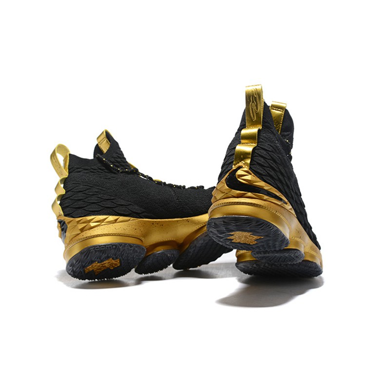 black and gold lebron 15
