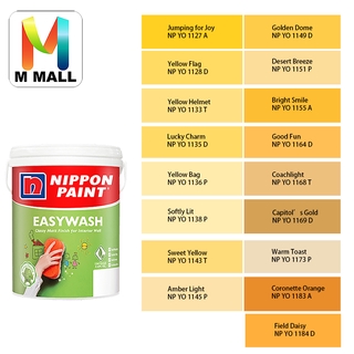 Interior Nippon Paint 1lt 5lt Absolute Yellow Yo1113a Shopee Malaysia