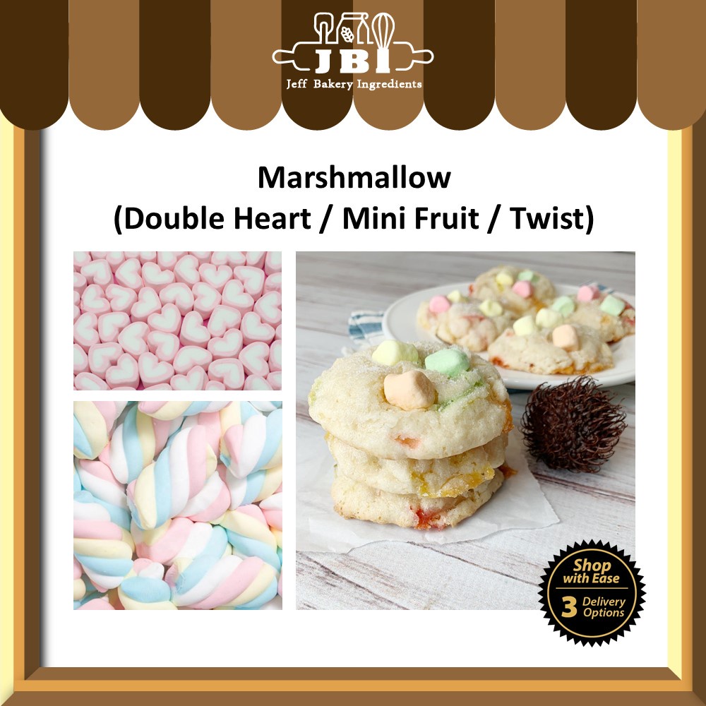 Marshmallow Colour [Double Heart / Twist / Mini Fruit]