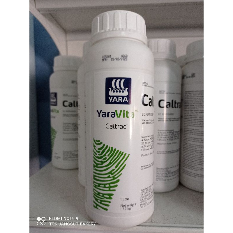 Yara Vita Caltrac 1 L Liquid Fertilizer Shopee Malaysia