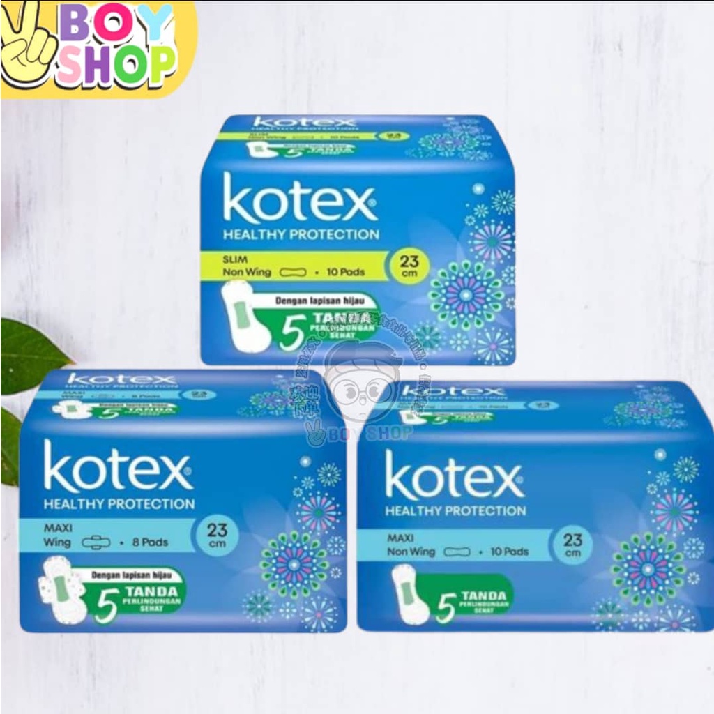 Kotex Maxi Non Wing / Wing / Slim Non Wing 23cm Shopee Malaysia