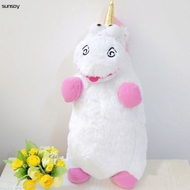 fluffy unicorn doll