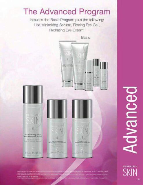 herbalife skin advanced program