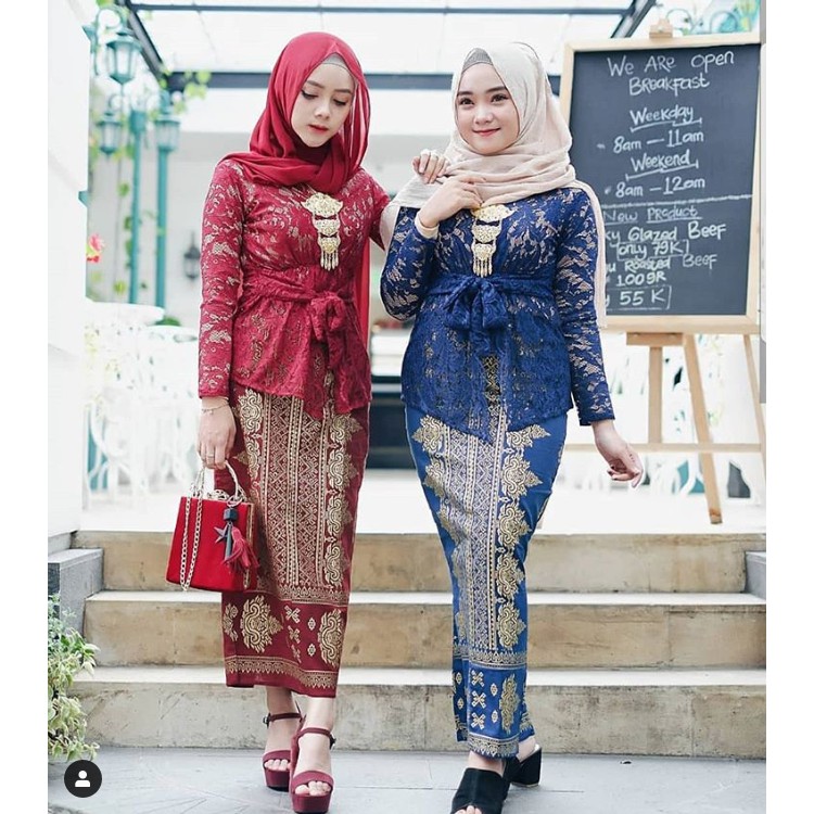 Balinese kebaya set hijab Balinese kebaya set