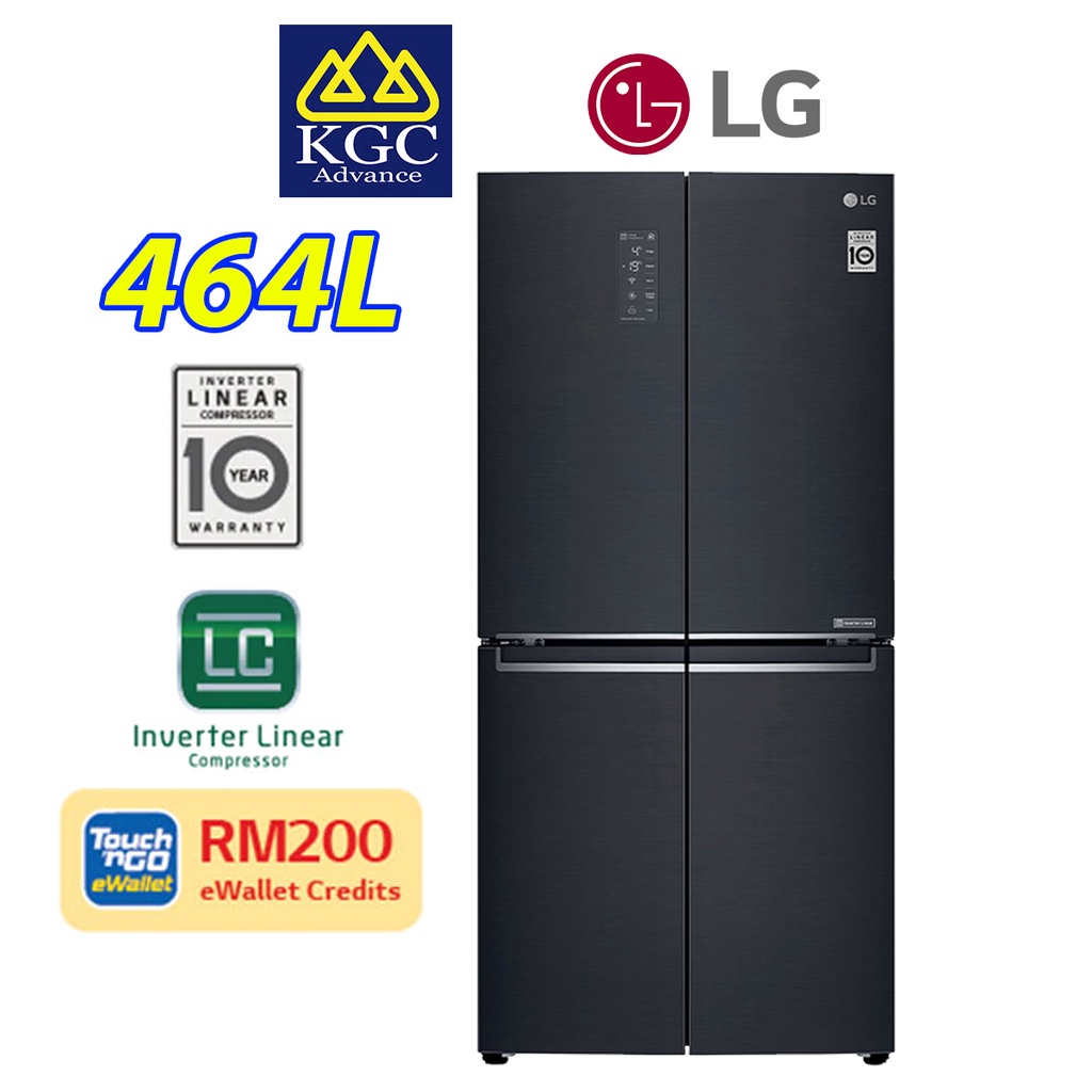 [Free Installation] LG 464L GCB22FTQPL 4Door Slim French Door Refrigerator with Inverter