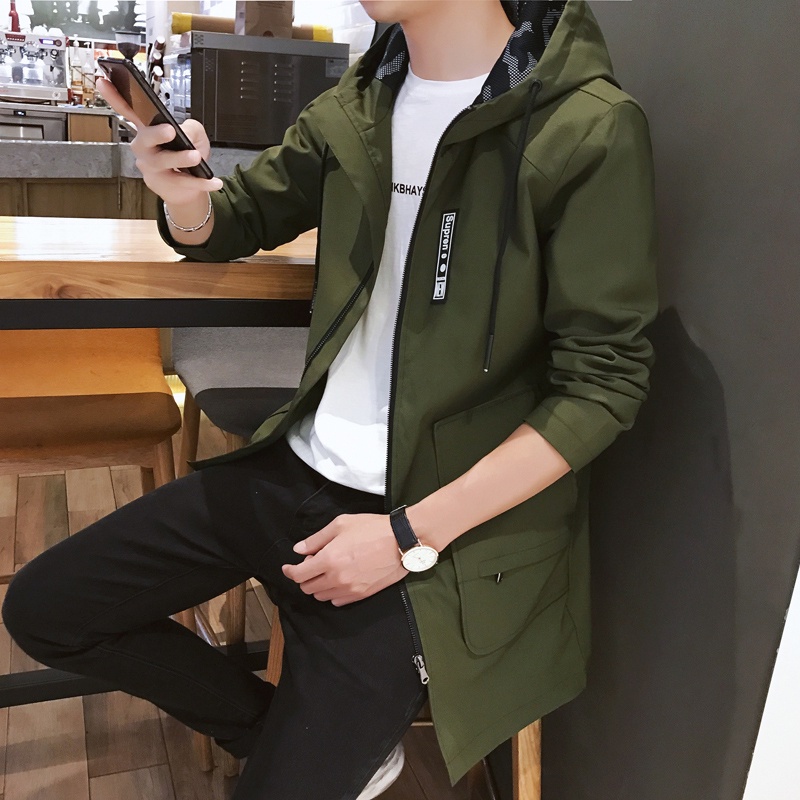 long sleeve hooded coats