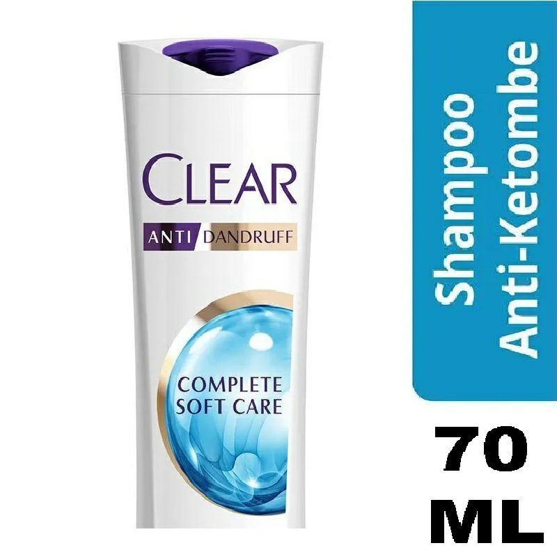 Clear Anti Dandruff Shampoo Complete Soft Care 70ml Shopee Malaysia 5415