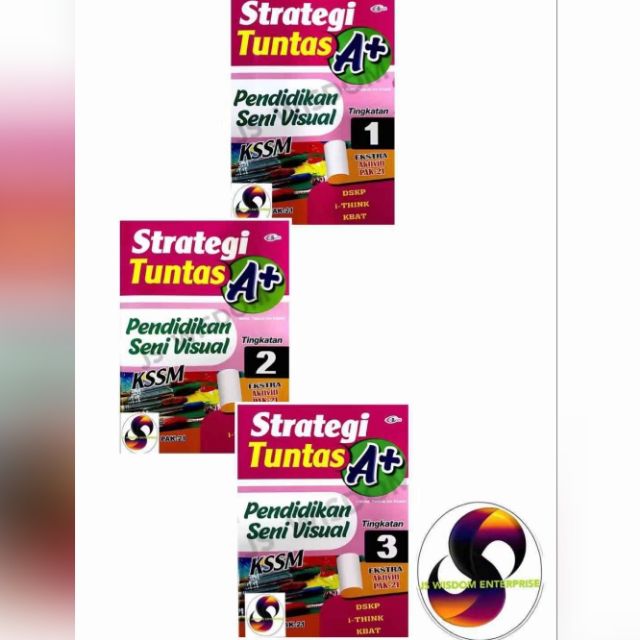 Buku Aktiviti Strategi Tuntas A Pendidikan Seni Visual Kssm Tingkatan 1 2 3 Shopee Malaysia