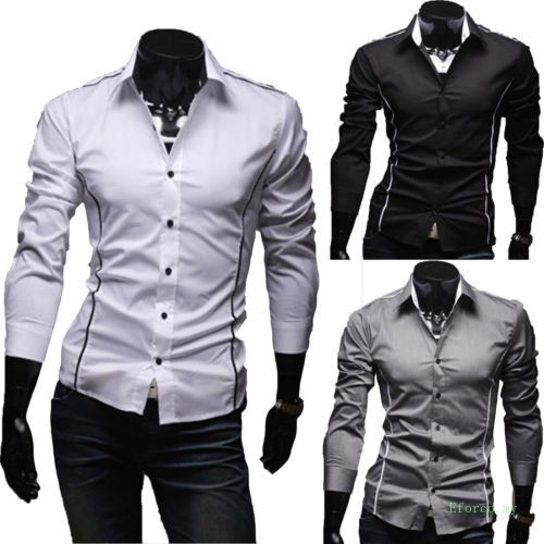 slim fit polo dress shirts