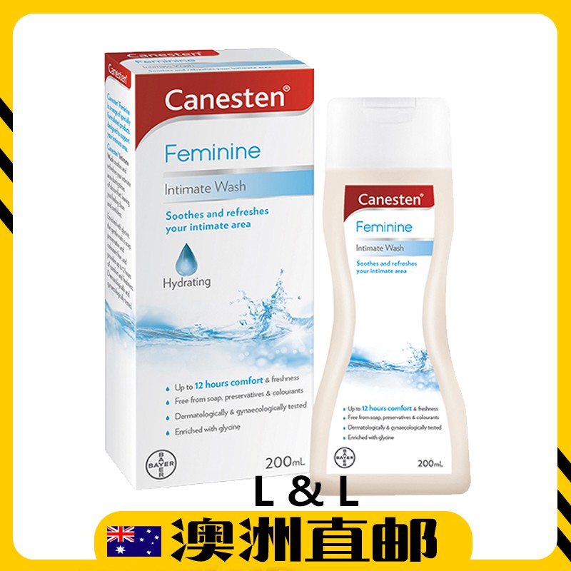 Bayer Canesten Feminine Intimate Wash 200 mL (Made in Australia
