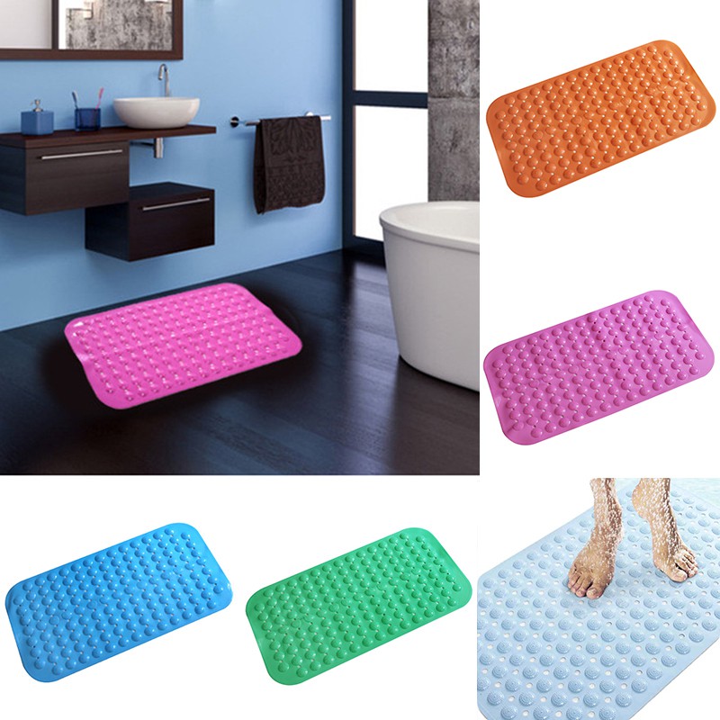 Non Slip Shower Bath Mat With Massage Style Foot Scrub Anti Slip