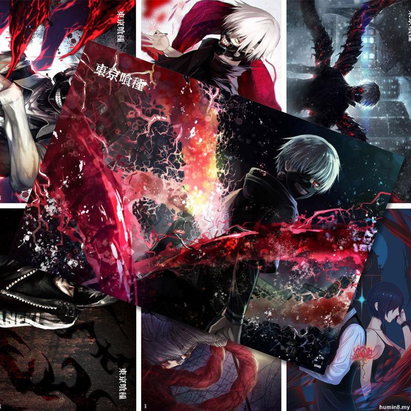 Tokyo Ghoul Poster Kanekiken Tokyo Ghoul Anime Wallpaper Postcard Peripheral Wallpaper Dormitory Hd东京食尸鬼海报金木研东京喰种动漫壁纸明信片周边墙纸宿舍高清humin8 My Shopee Malaysia