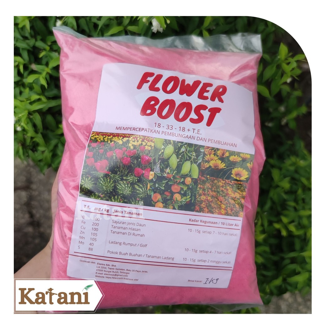 1kg Baja Larut Membunga Untuk Orkid / Soluble Fertilizer For Orchid ...