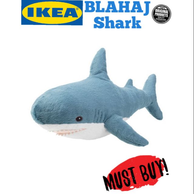 ikea blue shark