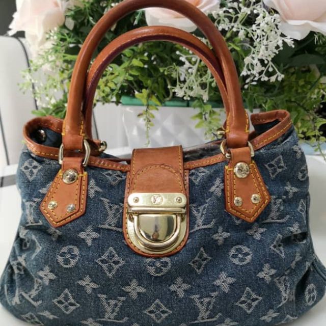 lv pleaty denim